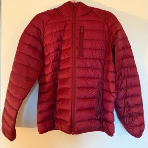 Women's Red Puffer Jacket